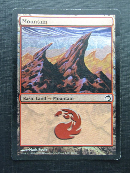 MTG Magic Cards: premium FOIL MOUNTAIN Played # 26D49