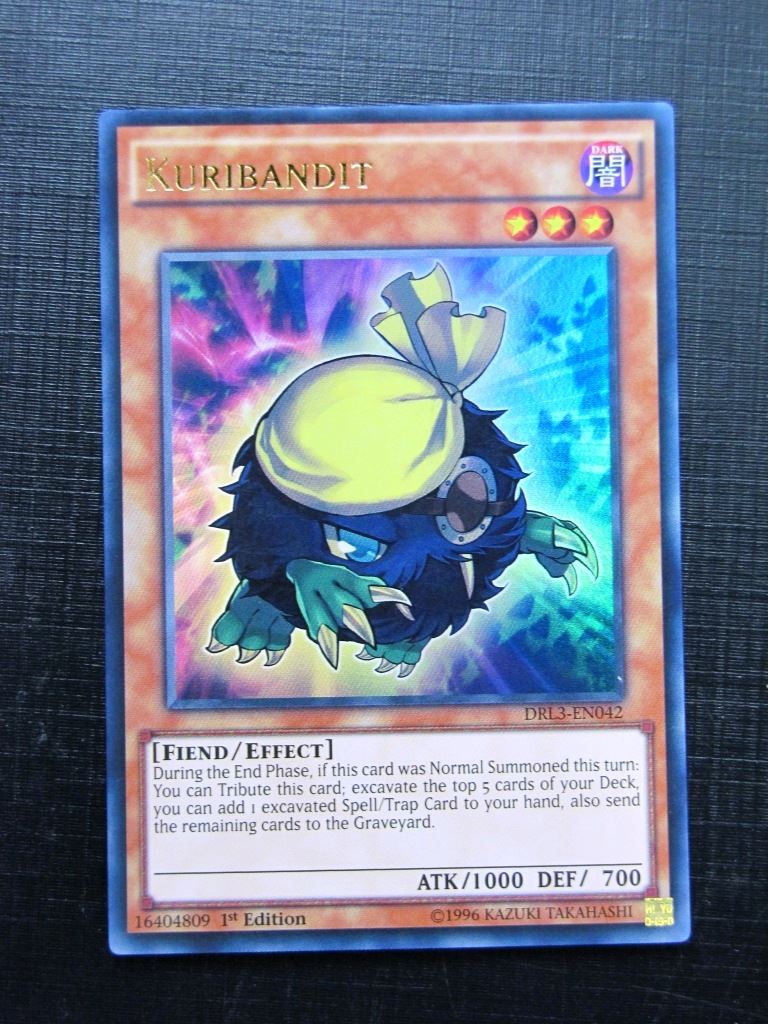 Yugioh Cards: KURIBANDIT DRL3 ULTRA RARE # 28J82