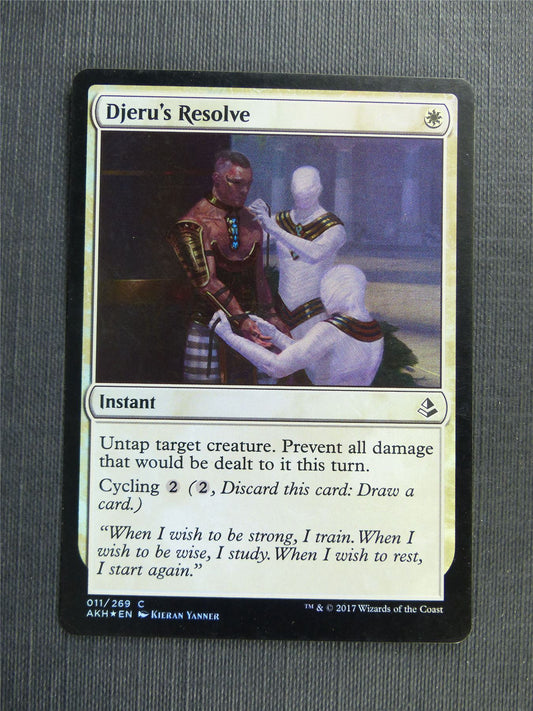 Djeru's Resolve Foil - Mtg Magic Cards #55L