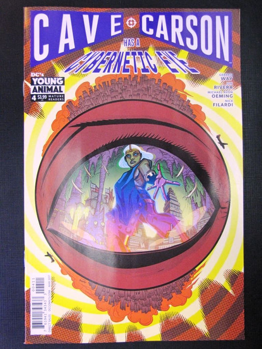 DC Comics: CAVE CARSON HAS A CYBERNETIC EYE #4 MARCH 2017 # 24D17