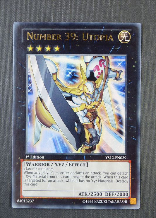 Number 39 Utopia YS12 - Ultra Rare - Yugioh Card #7F9