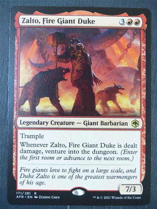 Zalto Fire Giant Duke - Mtg Card #RR