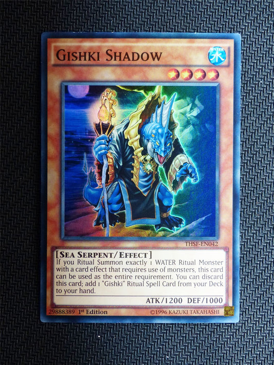 GishkiShadow - THSF - Super Rare - Yugioh Card # 1E45