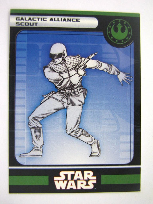 Star Wars Miniature Spare Cards: GALACTIC ALLIANCE SCOUT # 11B52