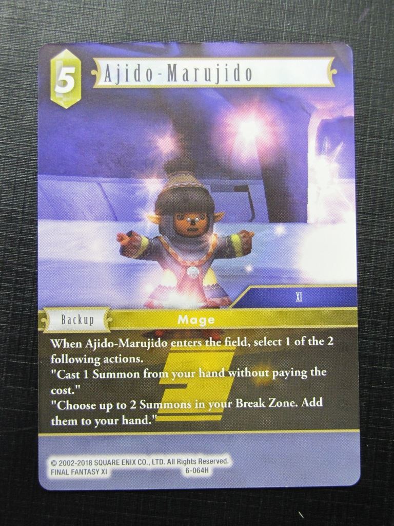 Ajido-Marujido 6-064H - Final Fantasy Card # 2G74