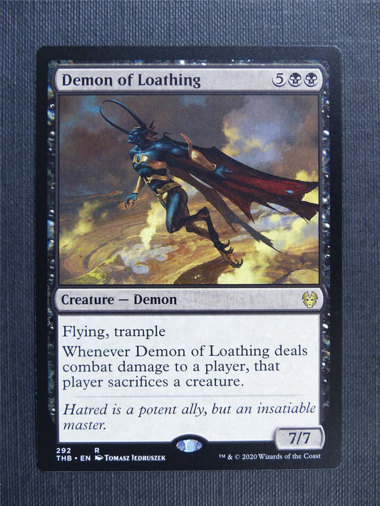 Demon of Loathing - Collector ed - Theros - Mtg Magic Cards #2BV