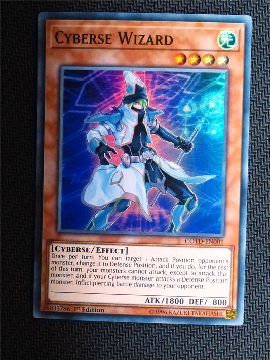 Cyberse Wizard - COTD - Super Rare - Yugioh Card # 1H43