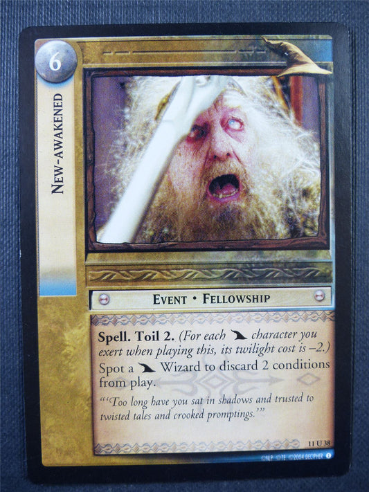 New-Awakened 11 U 38 - LotR Card #77F