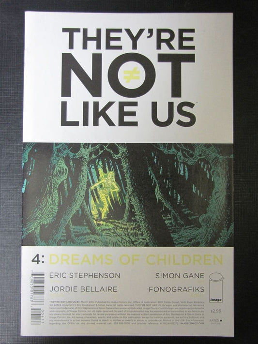 They're Not Like Us #4 - Image Comics # 8B8