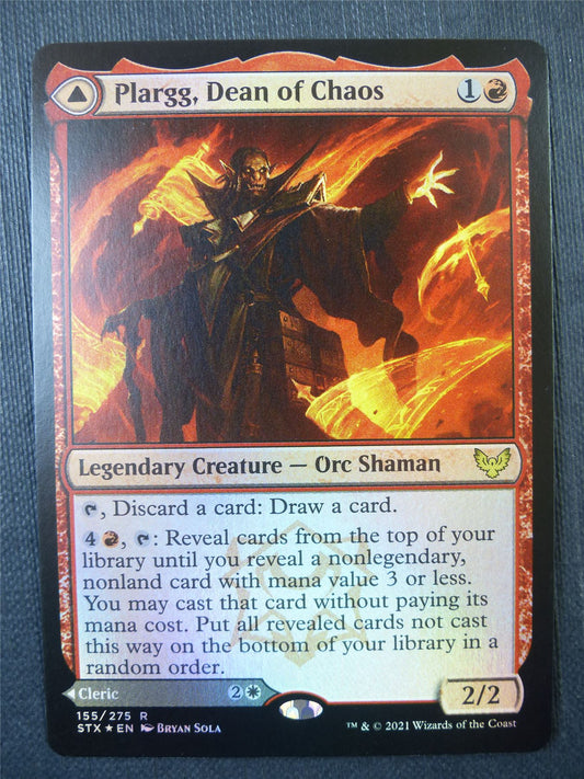 Plargg Dean of Chaos Foil - Mtg Card #8A1