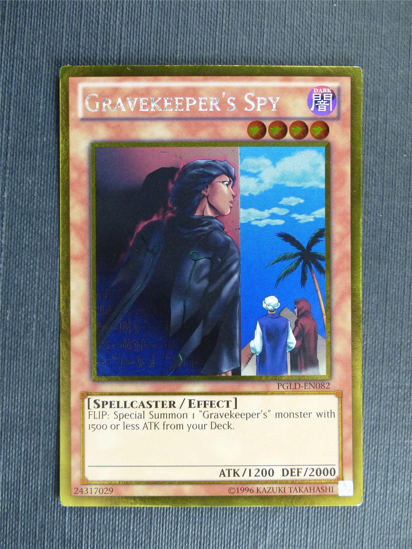 Gravekeeper's Spy PGLD Gold Rare - Yugioh Cards #ZS