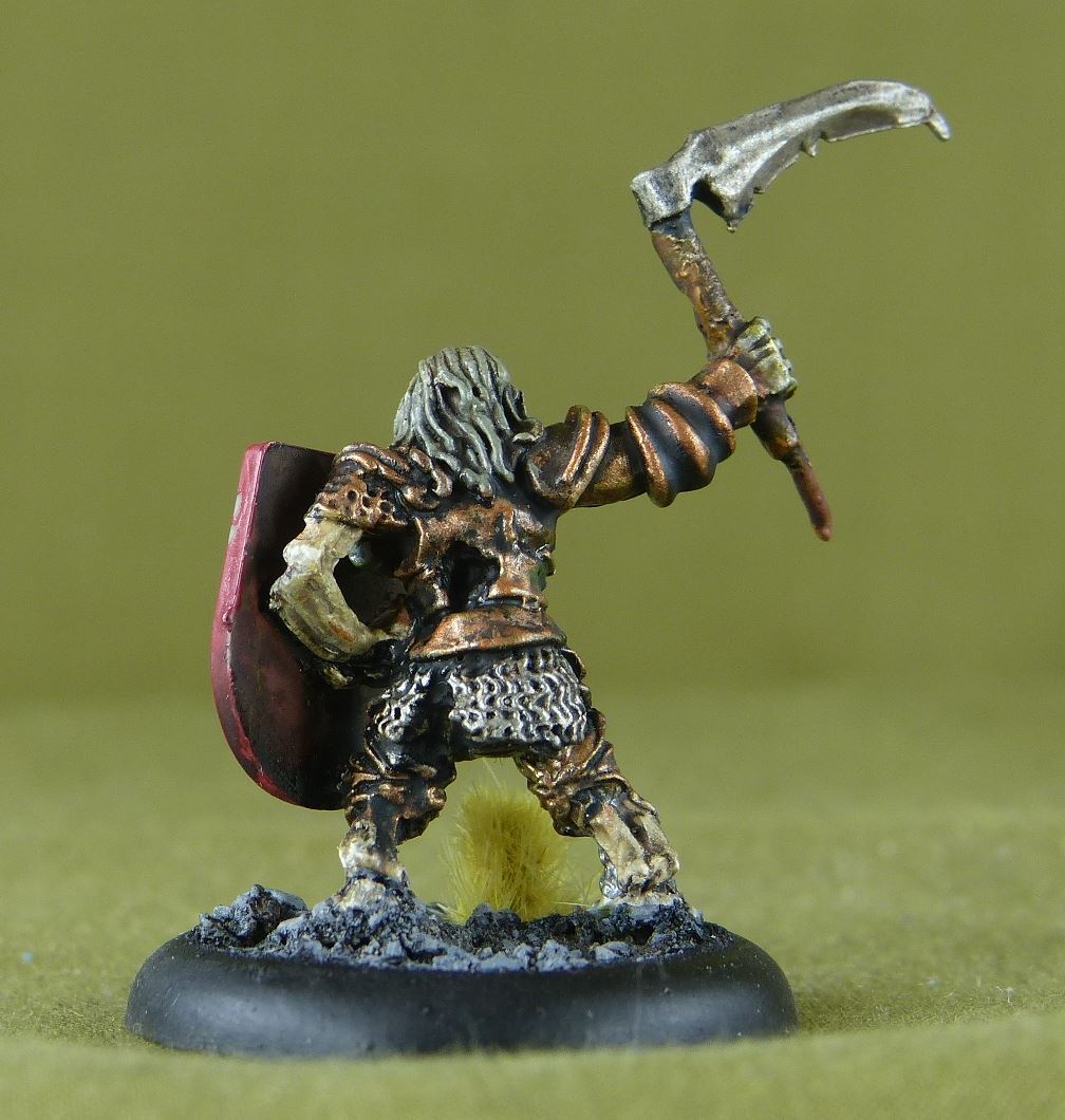Classic Armoured Skeleton - Painted - Vampire Counts - Soulblight Gravelords - Warhammer AoS Fantasy #165