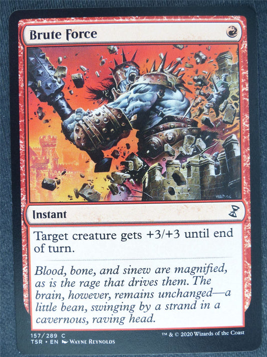 Brute Force - Remastered - Mtg Magic Cards #X6