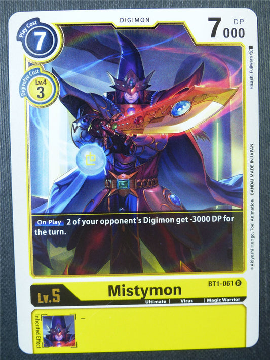 Mistymon BT1-061 R - Digimon Card #8ZT