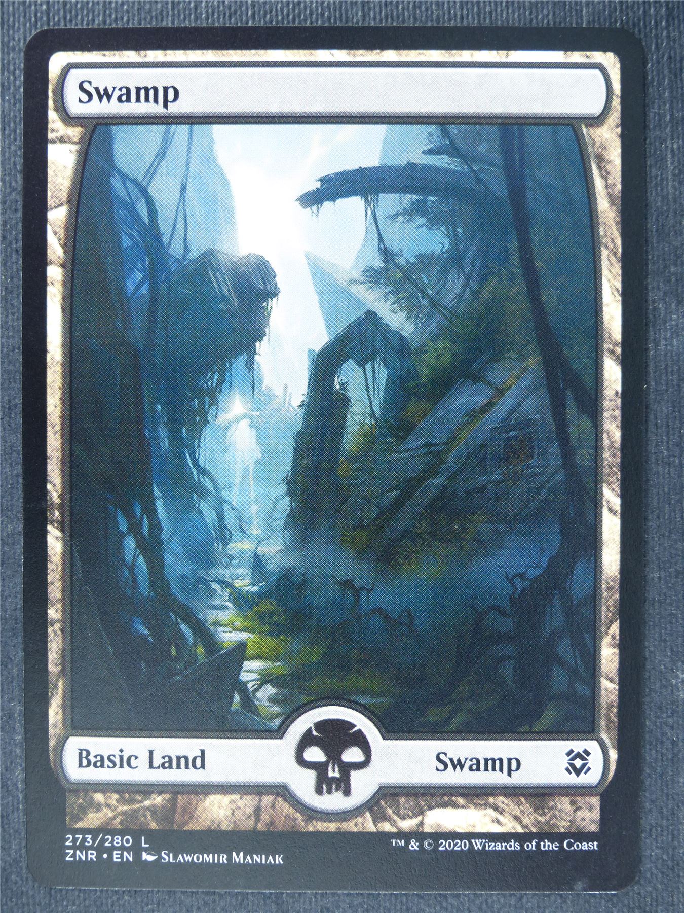Swamp 273/280 Full Art - Mtg Magic Cards #Q0