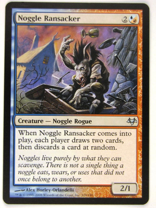 MTG Magic: The Gathering Cards: NOGGLE RANSACKER: EVE