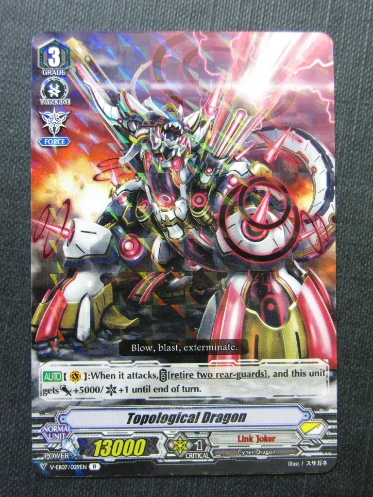 Topological Dragon R - V-EB07 - Vanguard Cards # 9G67