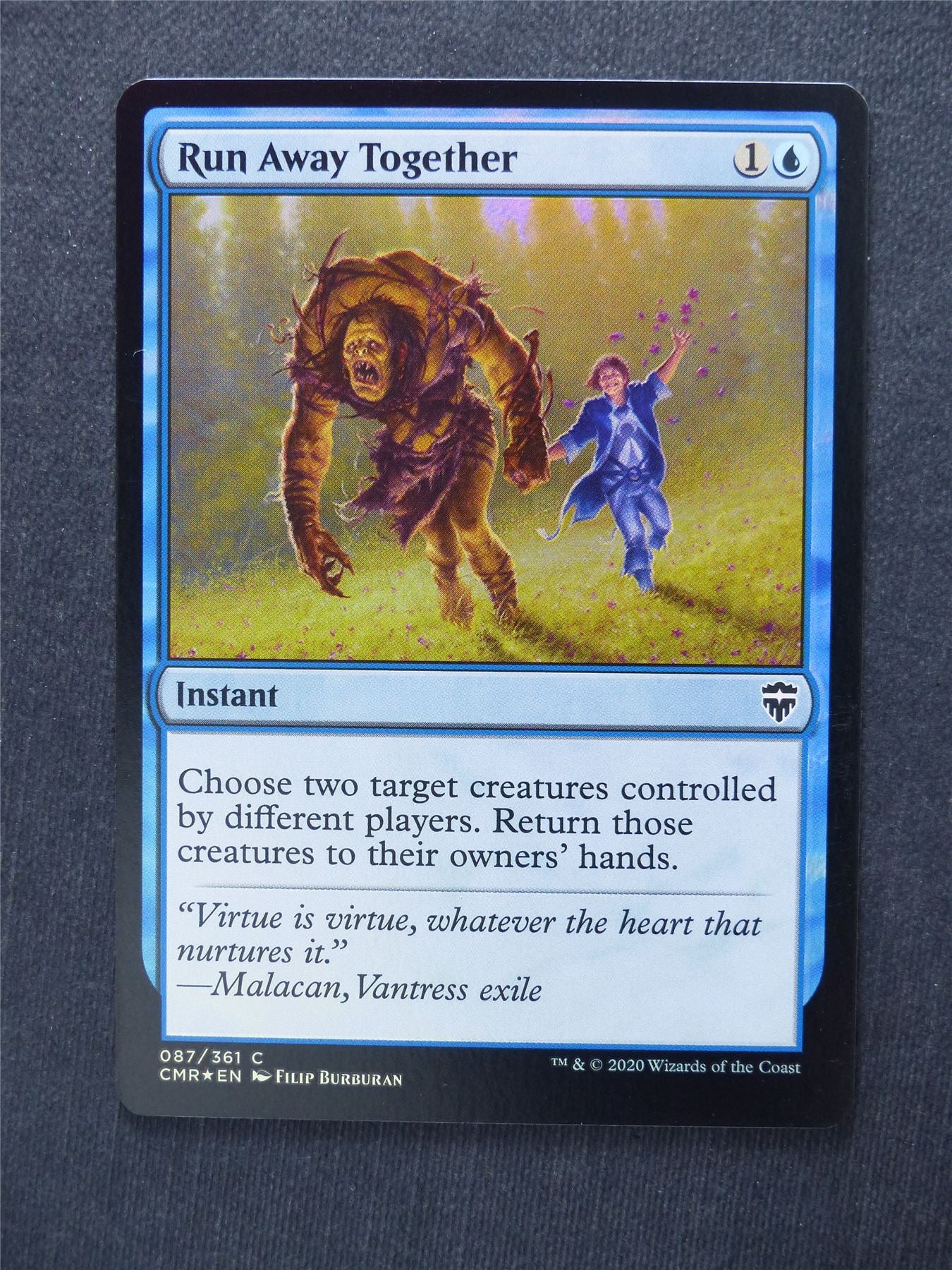 Run Away Together Foil - Mtg Magic Cards #12P