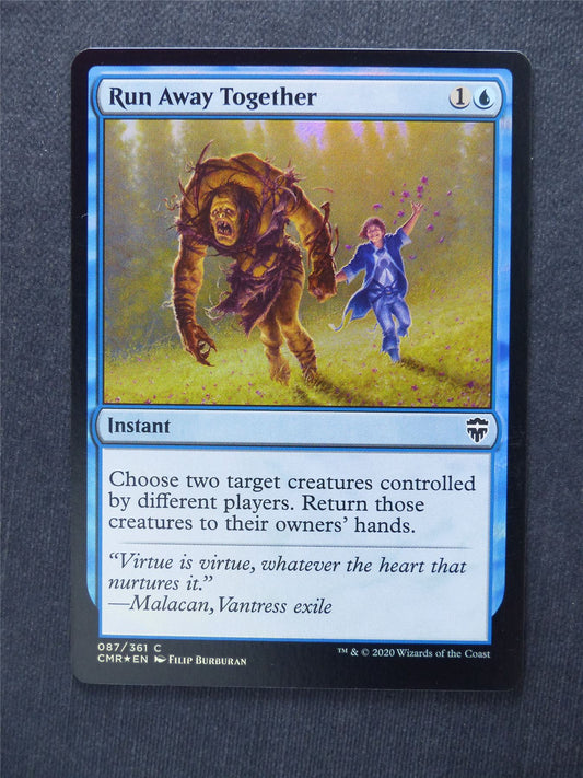 Run Away Together Foil - Mtg Magic Cards #12P