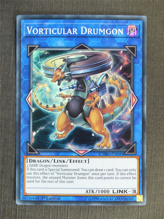 Vorticular Drumgon CYHO Super Rare - 1st ed - Yugioh Cards #TO