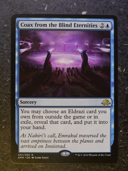 MTG Magic Cards: COAX FROM THE BLIND ETERNITIES # 6F32