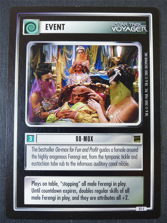 Oo-Mox - Voyager - Star Trek Card #65Y