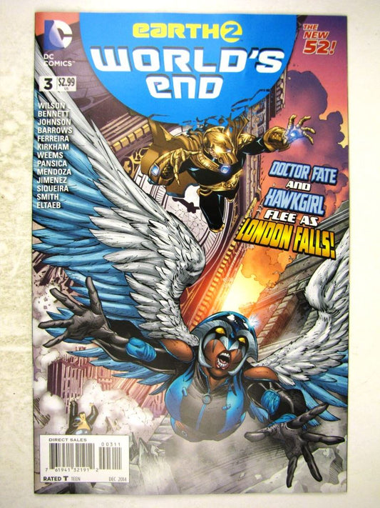 DC Comic: EARTH 2: WORLD'S END #3 DECEMBER 2014 # 17F83