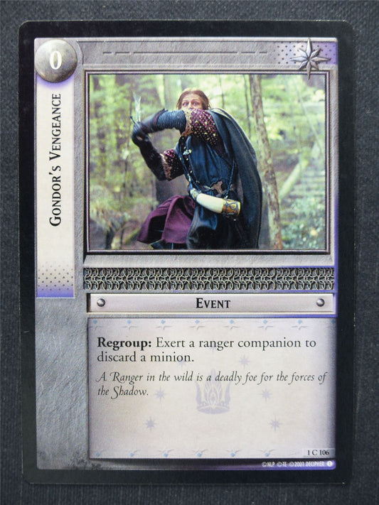 Gondor's Vengeance 1 C 106 - LotR Cards #Q6