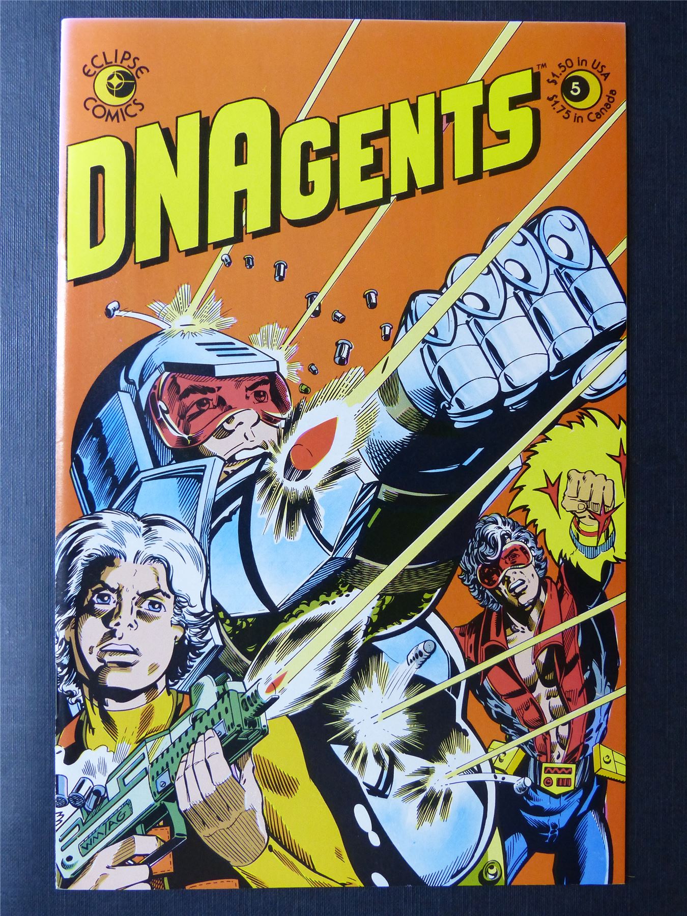 DNAGENTS #5 - Eclipse Comics #OA