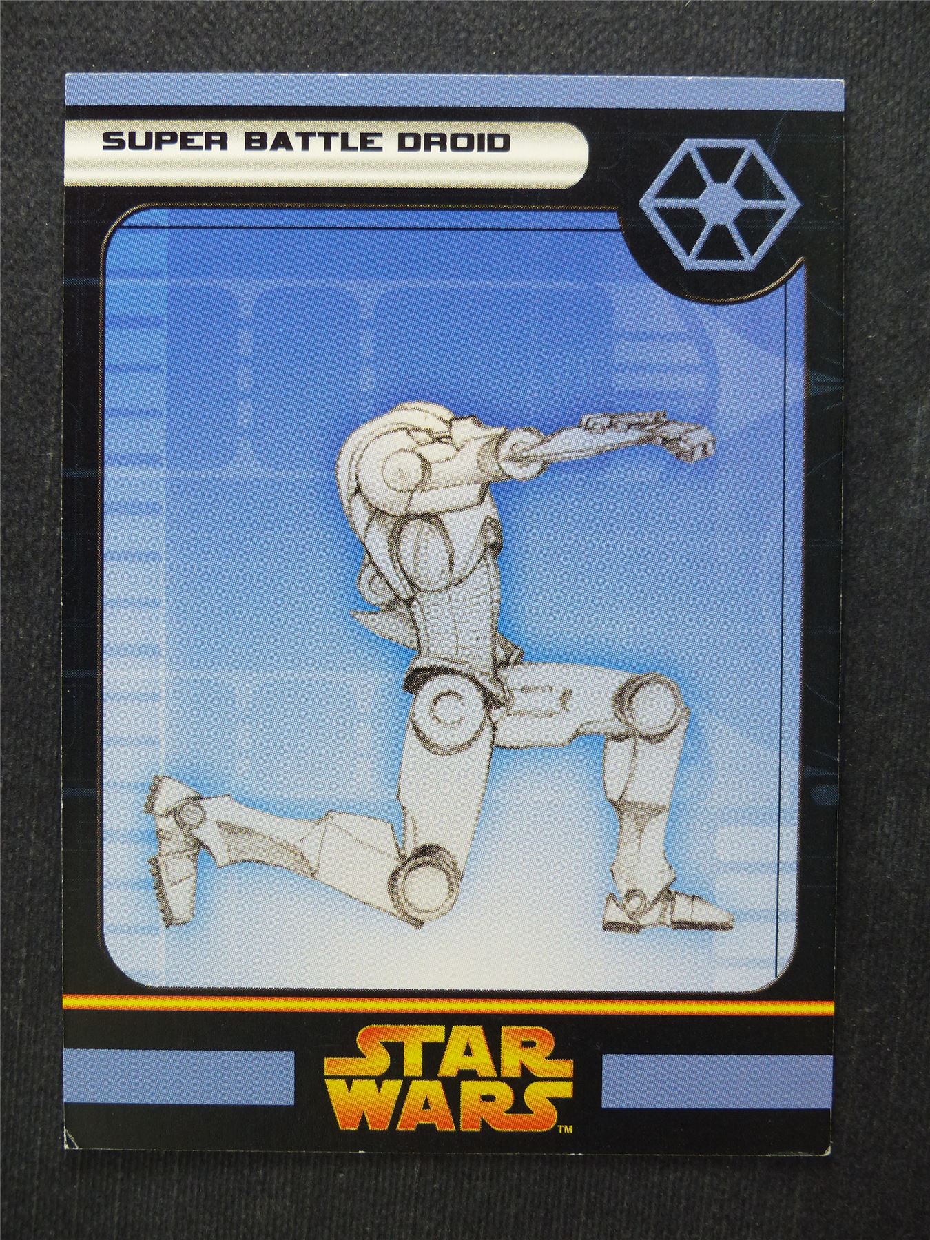 Super Battle Droid 39/60 - Star Wars Miniatures Spare Cards #83