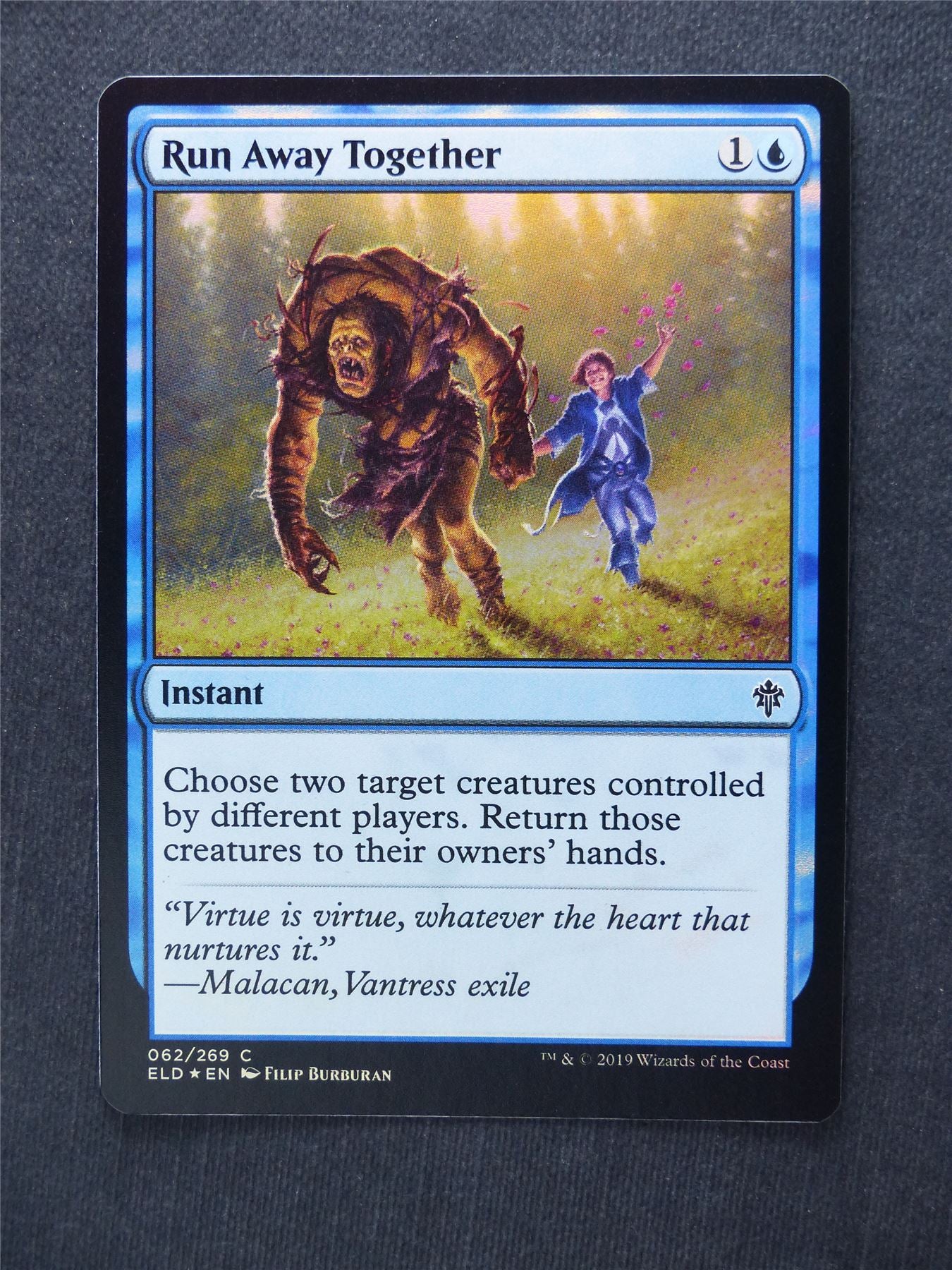 Run Away Together Foil - Mtg Magic Cards #12F