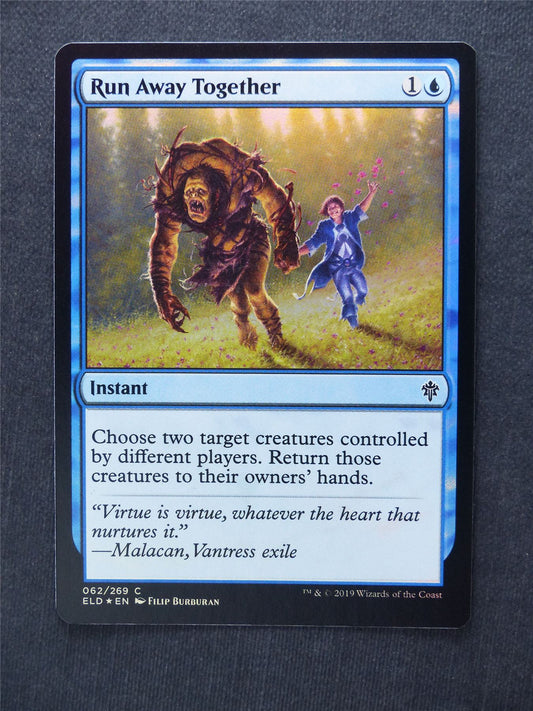 Run Away Together Foil - Mtg Magic Cards #12F
