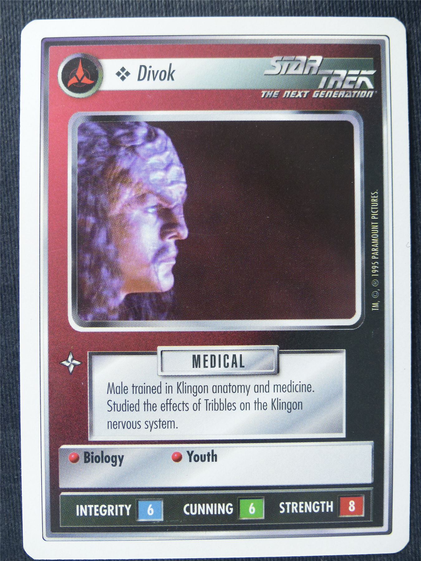 Divok - NG - Star Trek Cards #12Z