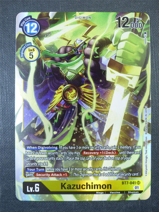 Kazuchimon BT7-041 SR - Digimon Card #1YB