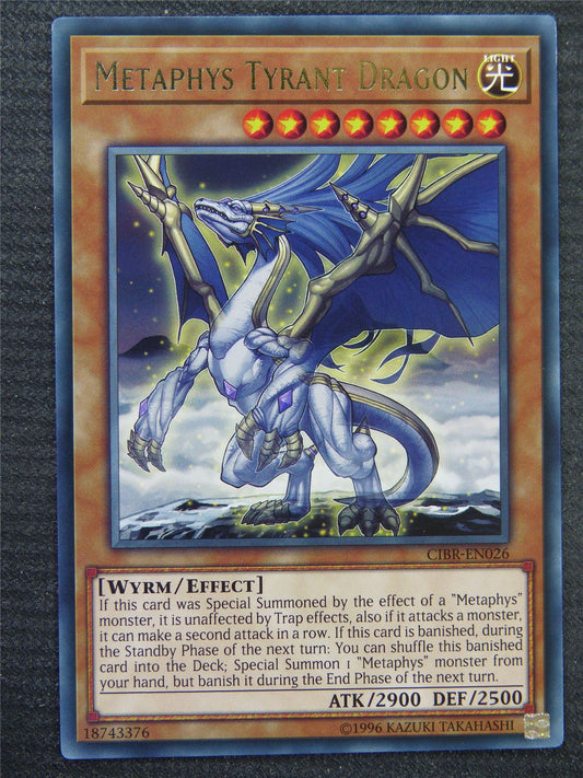 Metaphys Tyrant Dragon CIBR Rare - Yugioh Card #8RI