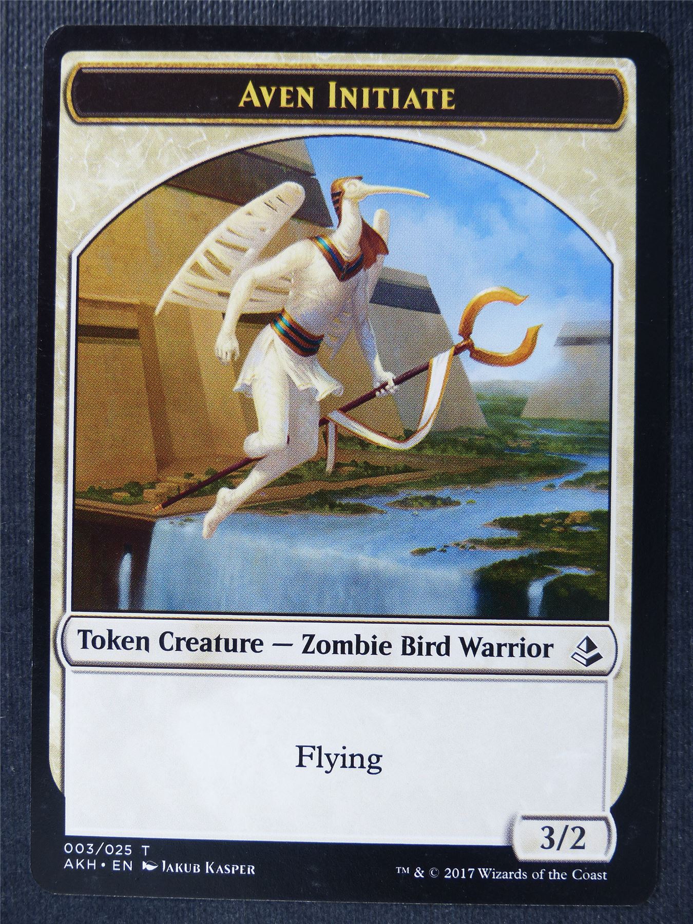 Aven Initiate Token - Mtg Card #1TQ
