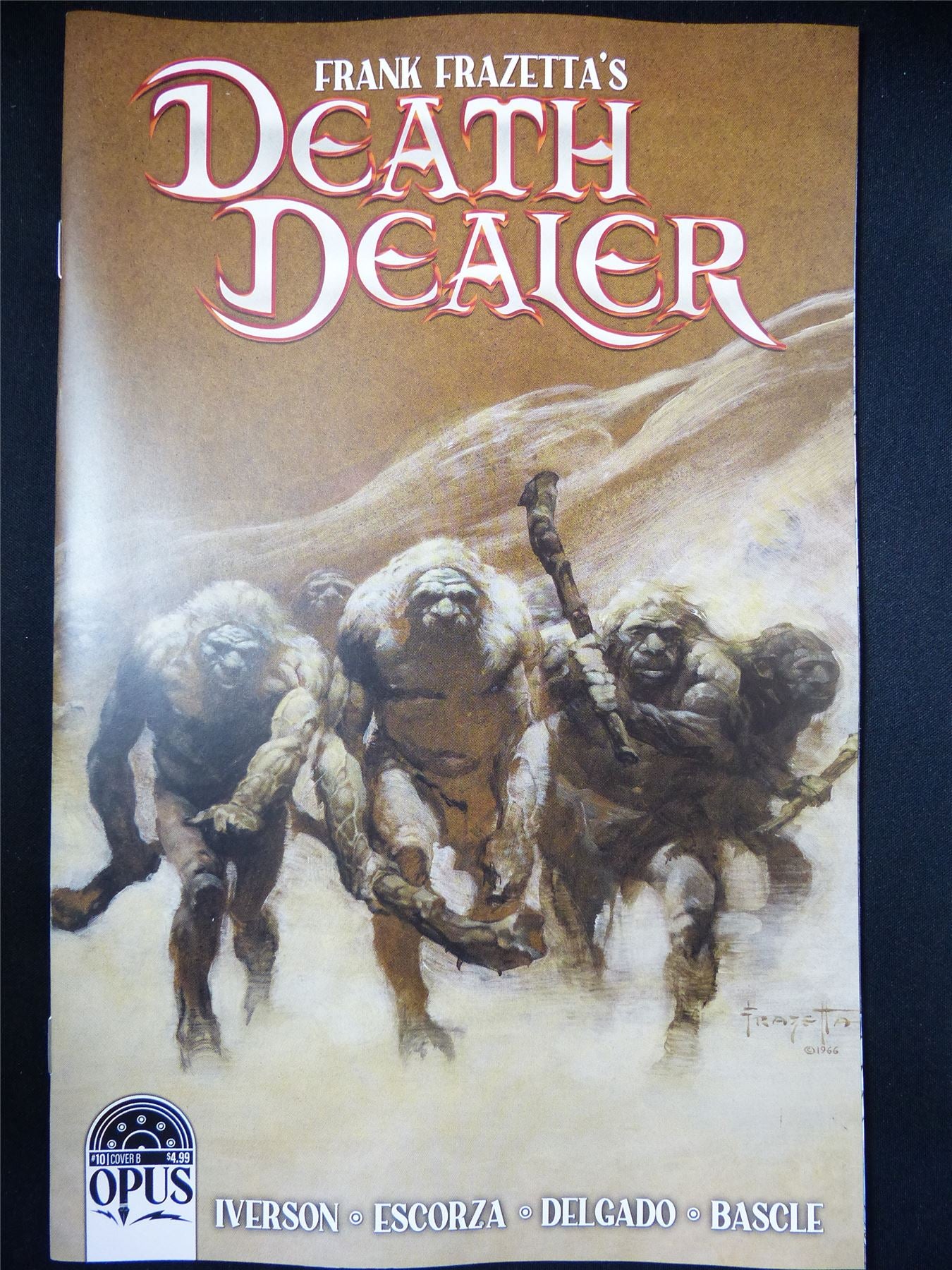 Frank Frazetta's DEATH Dealer #10 Cvr B - Mar 2023 Opus Comic #GQ