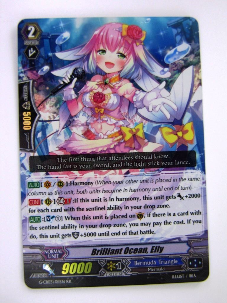 Vanguard Cards: BRILLIANT OCEAN, ELLY G-CB03 RR # 15B73