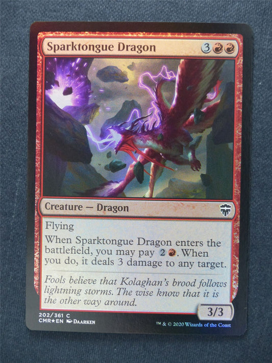 Sparktongue Dragon - Foil