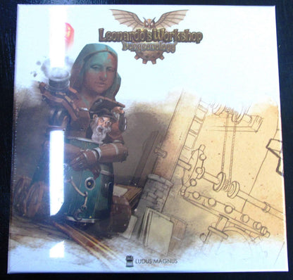 Dungeonology - Leonardos Workshop - Board Game  #KH