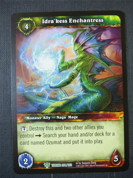 Idra'kess Enchantress 204/263 - WoW Card #1D5