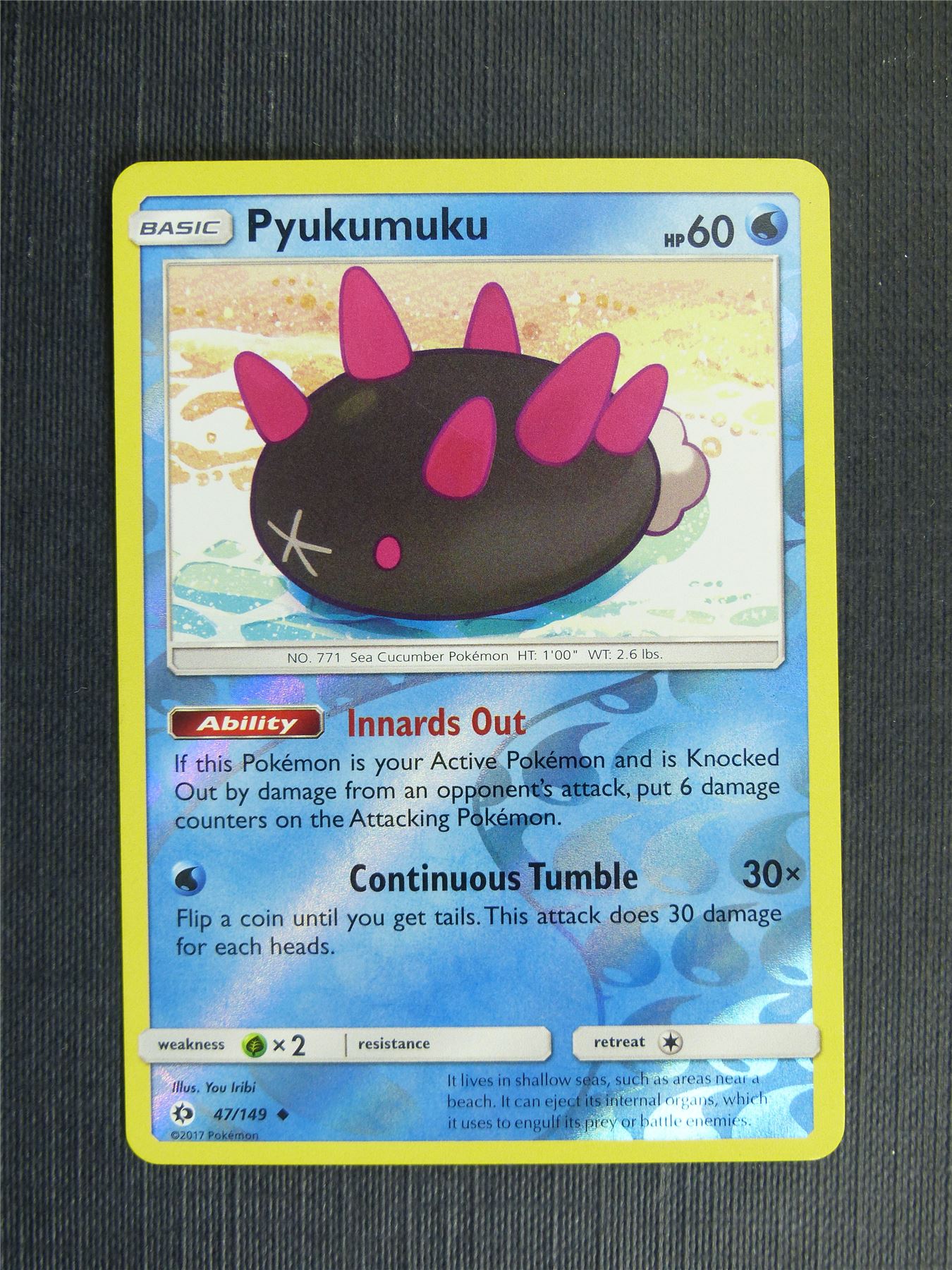 Pyukumuku 47/149 Reverse Holo - Pokemon Cards #1HI