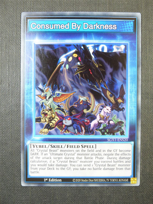 Consumed by Darkness SGX1 - 1st ed Yugioh Card #9RW