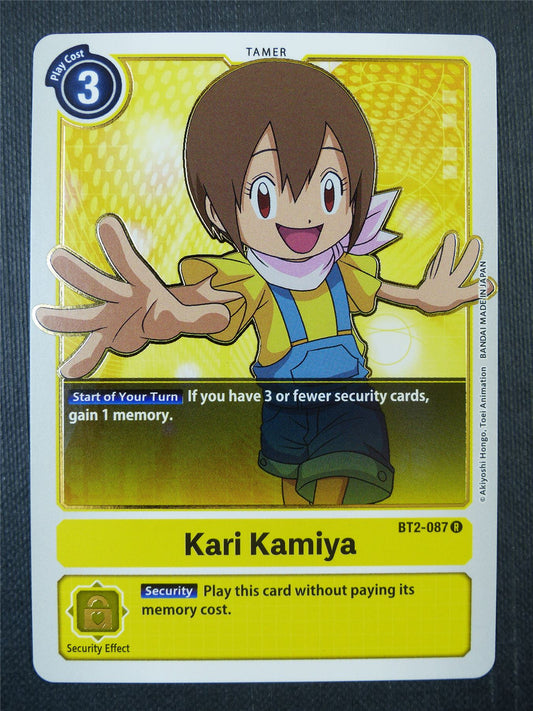 Kari Kamiya BT2-087 R - Digimon Card #90T