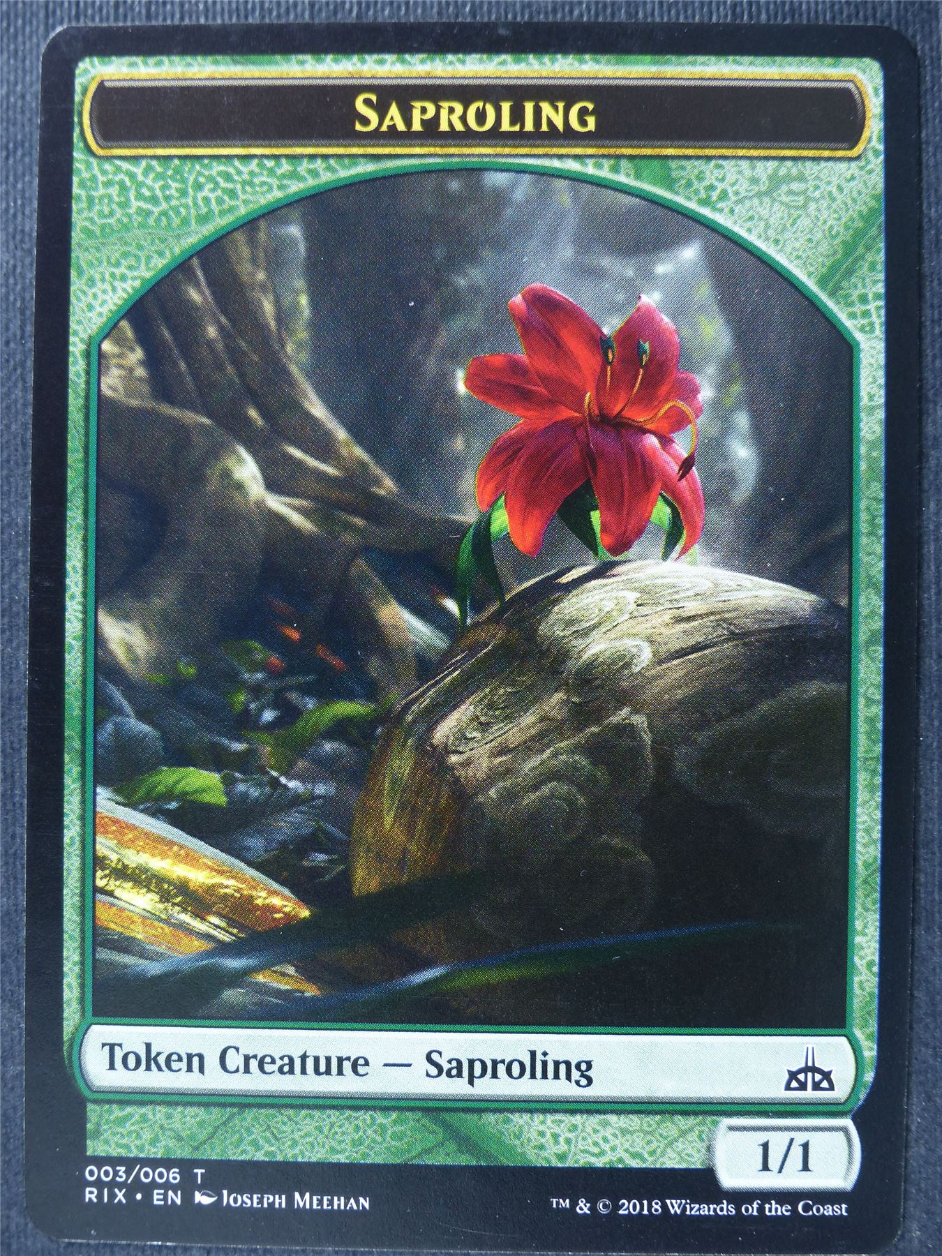 Saproling Token - Mtg Card #3U3