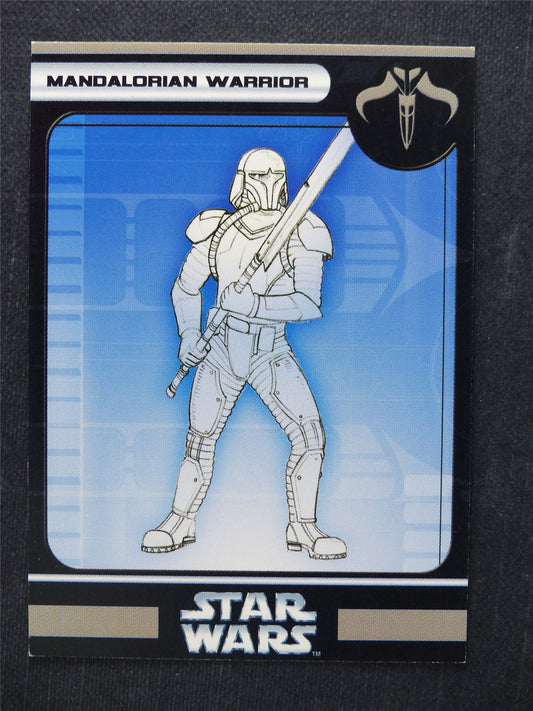 Mandalorian Warrior 60/60 - Star Wars Miniatures Spare Cards #BC