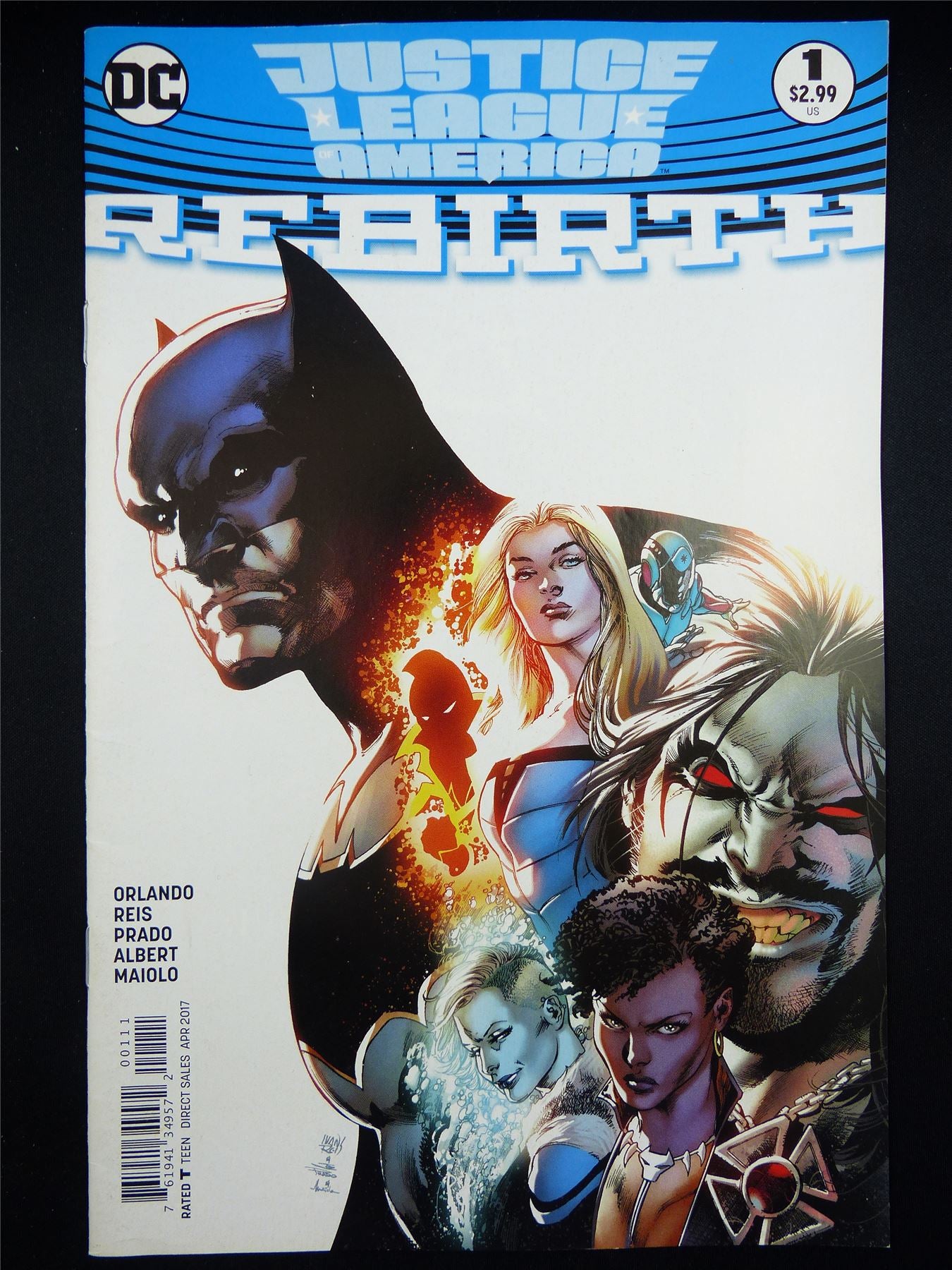 JUSTICE League of America: Rebirth #1 - DC Comics #JL