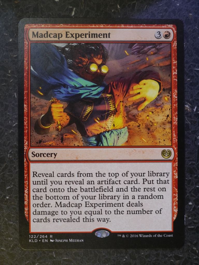 MTG Magic Cards: MADCAP EXPERIMENT # 6J87