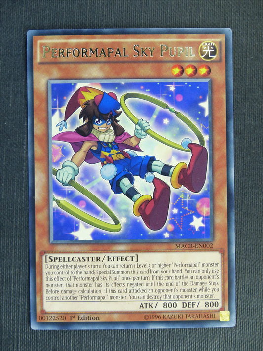 Performapal Sky Pupil MACR Rare - 1st ed - Yugioh Cards #152