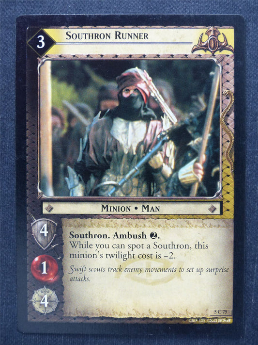 Southron Runner 5 C 75 - LotR Cards #LA